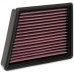 K&N 33-3117 Air Filter, Red