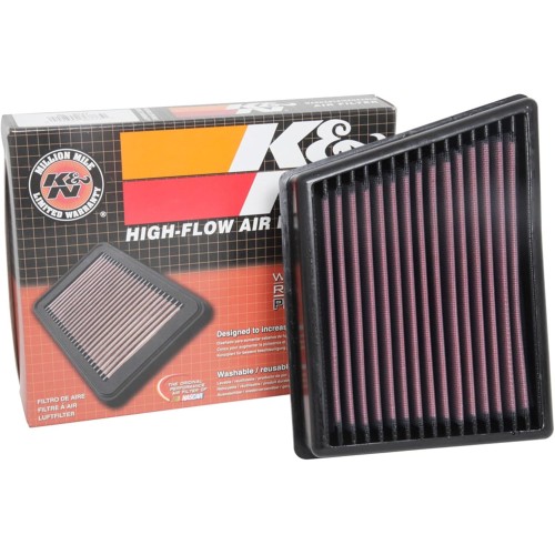 K&N 33-3117 Air Filter, Red