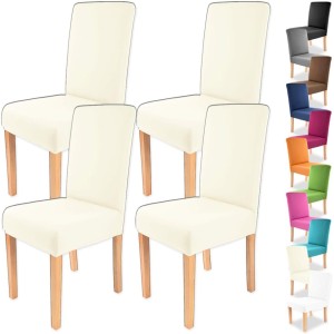 Gräfenstayn Stretch chair covers Charles round and square chair backs - bi-elastic fit with Oeko-Tex seal Standard 100: “Certified Trust”.