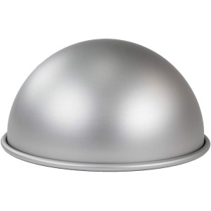 PME BALL084 Anodised Aluminium Hemisphere Cake Tin, Silver