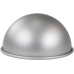 PME BALL084 Anodised Aluminium Hemisphere Cake Tin, Silver