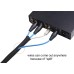 Alex Tech Self-Locking Cable Conduit Woven Cable Sheath Cable Protector Cuttable Black for TV Computer Home Cinema Automotive Cable Home and Office 13 mm – 3.1 Metres