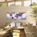 World Map Canvas, multicoloured