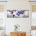 World Map Canvas, multicoloured