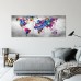 World Map Canvas, multicoloured