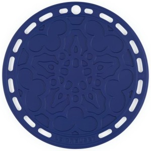 Le Creuset Azure Tradition 93007300220000 Saucer Silicone Heat Resistant up to 250 °C, Diameter 20 cm