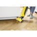 Kärcher FC 5 electric floor cleaner for wiping with suction function (power: 460 W, 60 m² per tank filling, washable microfiber roller, flexible swivel joint, removable 2-tank system)