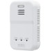 ABUS gas detector GWM100ME for gas heaters - natural gas (methane) / town gas - alarm volume 85 dB - white - 81443
