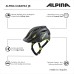 Alpina Carapax Junior Bicycle Helmet - Petrol Matt
