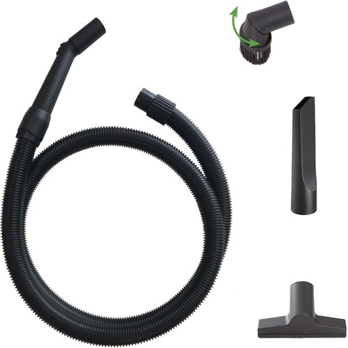 RIBITECH PRCEN/DKIT 4-Piece Accessory Set for Converting Ash Vacuum Cleaner into a Vacuum Cleaner