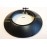 S&M 485602 Cover Enamelled Black Diameter 80 mm Rosette for Stove Pipe and Fireplaces Corrosion Resistant and Heat Resistant up to 900 °C Adjustable and Easy to Clean