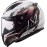 LS2 FF353 RAPID Motorcycle Helmet, NC, s, White/black/pink