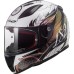 LS2 FF353 RAPID Motorcycle Helmet, NC, s, White/black/pink