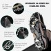 Unigear Crampons for Hiking Shoes, Grödel and Spikes for Ice, Snow, 24 Shoe Spikes, Snow Spikes, Ice Cleats, Traction with Non-Slip for Walking, Jogging, Climbing and Hiking