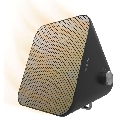 Cecotec Keramik-Tischheizer ReadyWarm 1500 Max Ceramic Design. 1500 W, Regulierbarer Thermostat und 3 Betriebsmodi, Abdeckungsbereich von 15m2