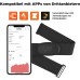 COOSPO H6M Heart Rate Monitor Heart Rate Strap Chest Strap Bluetooth ANT+ Connectivity Heart Rate Sensor ECG Measurement IP67 Waterproof Compatible with Wahoo, Elite HRV, Rouvy, Adidas Run, Kinomap,