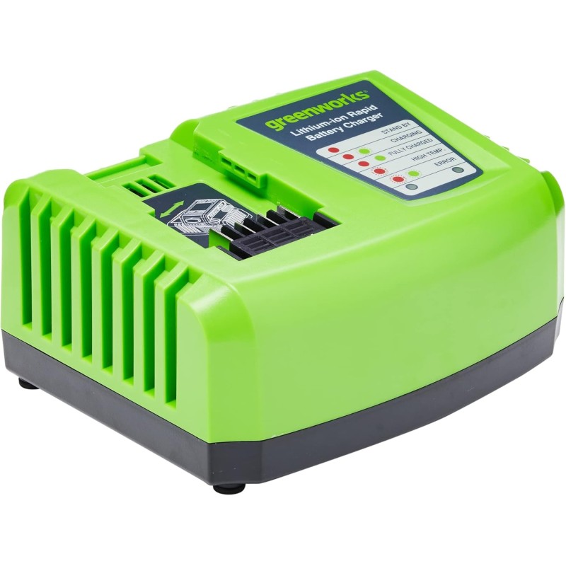 Greenworks 2924107 Charger, Green