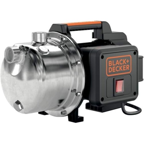 BLACK+DECKER BXGP1100XE 1100W Self Priming Clear Water Pump Max Flow 4600 L/h Max Head 45 m