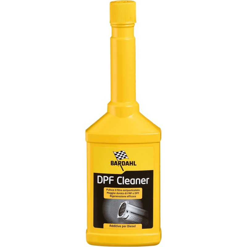 Bardahl - DPF Cleaner, Diesel Additive Cleans and Frees From Cloggings The Particulate Filter, Increases the Life of FAP and Dpf, for Diesel Engines, 250 ml