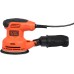 Black+Decker BEW210 Orbital Sander (230 W, Disc Diameter 125 mm, with Integrated Dust Extraction, for Sanding/Polishing, Velcro Fixing System, Includes 1 Sandpaper K120)
