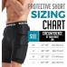 Bodyprox Padded Protective Shorts for Snowboarding, Skating and Skiing, 3D Protection for Hips, Buttocks and Coccyx