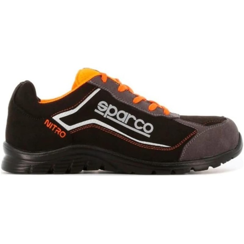 Sparco - Nitro ESD S3L SR FO - Unisex-Sicherheitsschuhe zum Laufen - Wasserabweisende Arbeitsschuhe - Zehenschutzkappe aus Verbundmaterial - rutschfeste Sohle - Atmungsaktiv