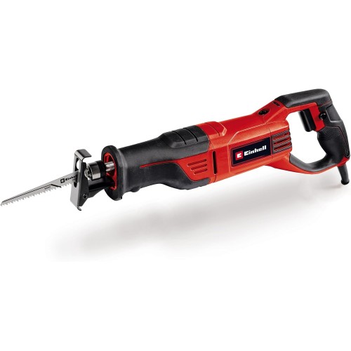 Einhell universal saw TE-AP 750 E (750 W, 20 mm lifting height, number of strokes electronics, tool-free adjustable saw shoe, tool-free saw blade change, large soft grip area, including saw blade for wood)