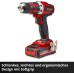 Einhell Cordless screwdriver TC-CD 18/35 Li-Solo Power X-Change
