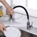 Griffema Grifería de Cocina G4002SE Kitchen Tap with Flexible Spout, High Spout (250 mm), Sink Fitting, G3/8 inch Connections, High Pressure, Universal Swivel, G4002-2