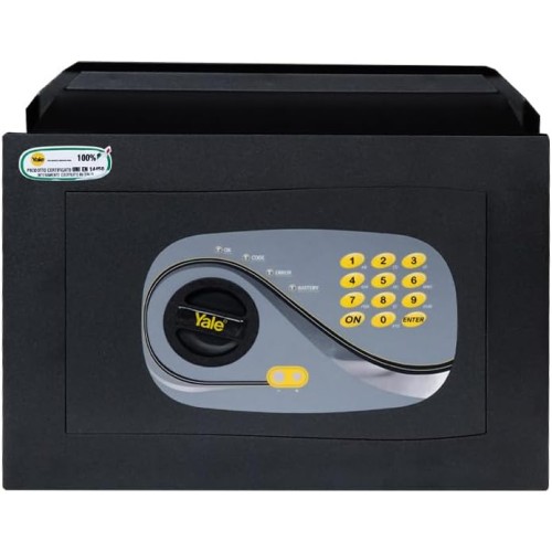 Yale Series Y326 Y3260425 Wall Safe, Black, L 390 x 270 x 240