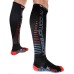 NV Compression 365 Cushion Socks – Black – Compression Sports Socks – for Running, Cycling, Triathlon, Gym