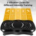 EVOLAND Vibration Plates, Vibration Fitness Equipment for Home Use, with Bluetooth Speaker, 5 Program Modes, 2 Resistance Bands, Vibration Fitness Trainer, 150 kg Maximum Load (B)