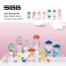 SIGG Miracle Children's Tritan Drinking Bottle with Straw, Leak-Proof, Feather-Light, BPA-Free, Made of Scratch-Resistant Tritan, for School & Sports, 0.35 L / 0.45 L