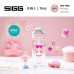 SIGG Miracle Children's Tritan Drinking Bottle with Straw, Leak-Proof, Feather-Light, BPA-Free, Made of Scratch-Resistant Tritan, for School & Sports, 0.35 L / 0.45 L