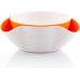 InnovaGoods IG813819 Bols for Snacks 2 in 1 (2 Pieces), White/Orange