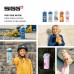 SIGG - Alu Trinkflasche Kinder - Wasserflasche - Made In Switzerland - Mit Trinkhalm - Auslaufsicher - Federleicht - BPA-frei - ClimatePartner Zertifiziert - Schule & Sport - 0,4L