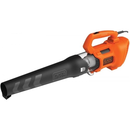 BLACK+DECKER BEBL184-QS Electric Axial Leaf Blower (1,850 W, Leaf Blower with High Blow Speed of 190 km/h, Air Volume 765 m³/H, Integrated Leaf Scraper)