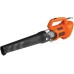 BLACK+DECKER BEBL184-QS Electric Axial Leaf Blower (1,850 W, Leaf Blower with High Blow Speed of 190 km/h, Air Volume 765 m³/H, Integrated Leaf Scraper)