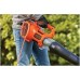 BLACK+DECKER BEBL184-QS Electric Axial Leaf Blower (1,850 W, Leaf Blower with High Blow Speed of 190 km/h, Air Volume 765 m³/H, Integrated Leaf Scraper)