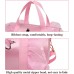besbomig Princess Dance Bag Ballet Bag Shoulder Bag Sports Bag Pink Gift Dance Gym for Girls Pink