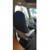 BREMER SITZBEZÜGE Dimension Pilot Seat Covers Compatible with Motorhome Camper Ducato Driver & Passenger 814 Protective Cover Set in Black