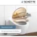 Schütte, Duroplast WC Seat, Yin & Yang, 82152, with Slowdown-Closing Mechanism Design
