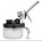 Ausuc Airbrush cleaning gun, 4-piece cleaning set with airbrush cleaning set, cleaning brush, cleaning needles, cleaning paddle