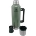 Stanley Classic Legendary Thermos Bottle, 1.9 L, Keeps Hot or Cold for 45 Hours, Stainless Steel Thermos Flask, BPA-Free, Dishwasher Safe, Hammertone Green
