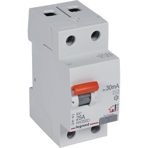 Legrand 402056E Bipolar Differential White 25 Amp