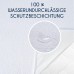 Mattress Protector 60 x 120 cm, Waterproof, Made in EU and Oeko-Tex Certified by Dreamzie, Breathable Mattress Topper