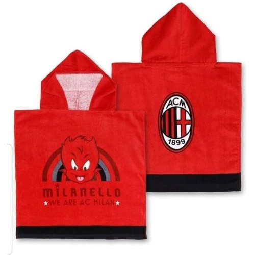 AC Milan Children's Terry Towelling Bathrobe One Size