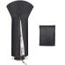 Diealles Shine Vordas Cover for Patio Heater 226 x 85 x 48 cm, Protective Cover for Patio Heater Black