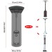 Diealles Shine Vordas Cover for Patio Heater 226 x 85 x 48 cm, Protective Cover for Patio Heater Black