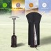 Diealles Shine Vordas Cover for Patio Heater 226 x 85 x 48 cm, Protective Cover for Patio Heater Black